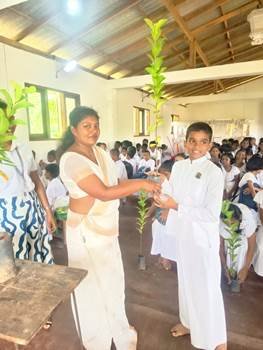2026 වර්ෂයේ පරිසර දිනයට සමගාමීව අක්මීමන කොටිඨාශයේ පාසල් හා දහම්පාසල්  දරු දැරියන්ගේ සහභාගිත්වයෙන්  පරිසර දින වැඩසටහන්  2026.06.05 , 07, හා 08 දිනයන්හිදී   පැවැත්විණි