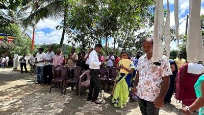 ප්‍රජා ශක්ති ගම් දහසක වැඩ දහසක්   වැඩසටහන  පින්නදූව පට්ටන්  කට්ටිය යාය ඇනිකට් යෙදීම  සමාරම්භක උත්සවය 2026.06.02 දින පෙ.ව 10.30 ට  ගාල්ල දිස්ත්‍රික් ගරු පාර්ලිමේන්තු මන්ත්‍රී නිශාන්ත සමරවීර මැතිතුමාගේ ප්‍රධානත්වයෙන් පැවැත්විණී
